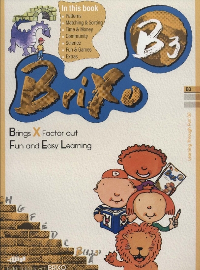 تصویر  کتاب زبان BRIXO B3 (تک زبانه)